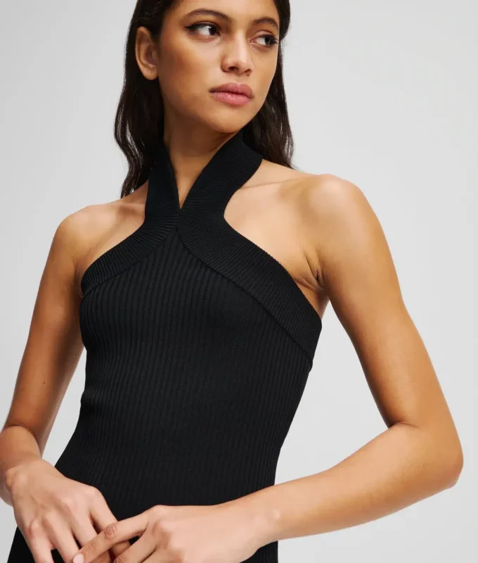 HALTER TOP EN MAILLE HALTER TOP EN MAILLE