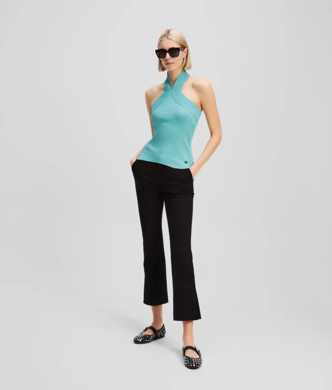 HALTER TOP EN MAILLE HALTER TOP EN MAILLE