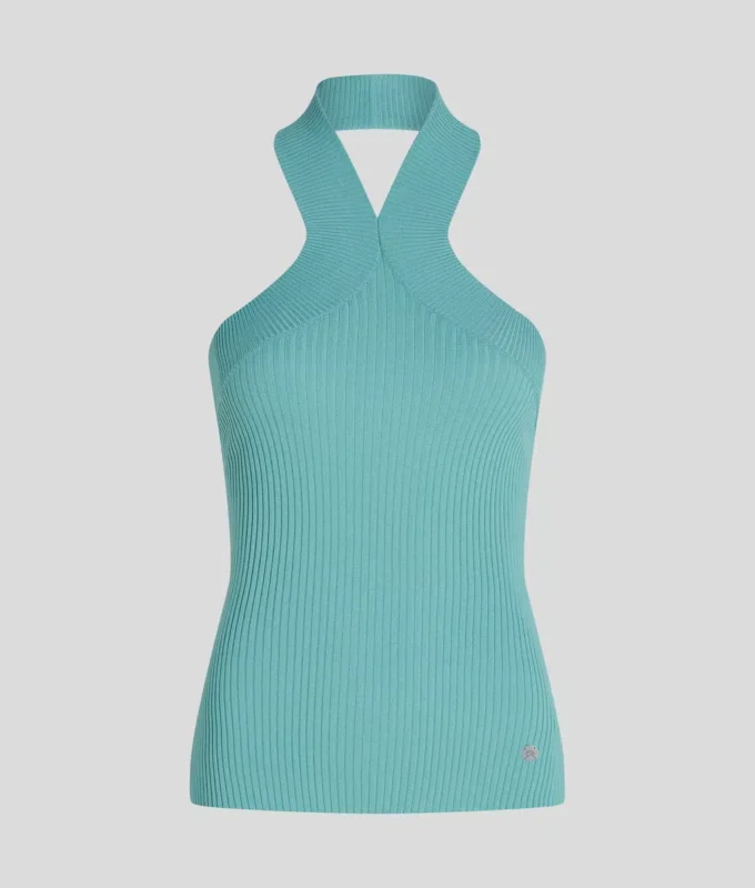 HALTER TOP EN MAILLE HALTER TOP EN MAILLE