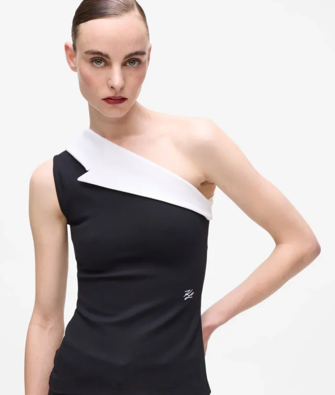 Haut asymétrique à revers Karl DNA Haut asymétrique à revers Karl DNA