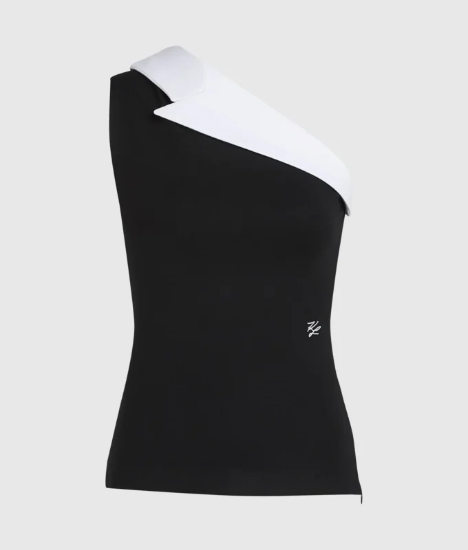 Haut asymétrique à revers Karl DNA Haut asymétrique à revers Karl DNA