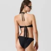 HAUT DE BIKINI BANDEAU CÔTELÉ