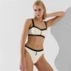 HAUT DE BIKINI BANDEAU MONOCHROME HAUT DE BIKINI BANDEAU MONOCHROME