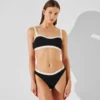 HAUT DE BIKINI BANDEAU MONOCHROME