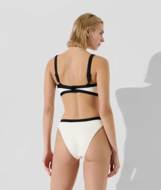 HAUT DE BIKINI BANDEAU MONOCHROME