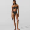 Haut de bikini bandeau métallisé Haut de bikini bandeau métallisé