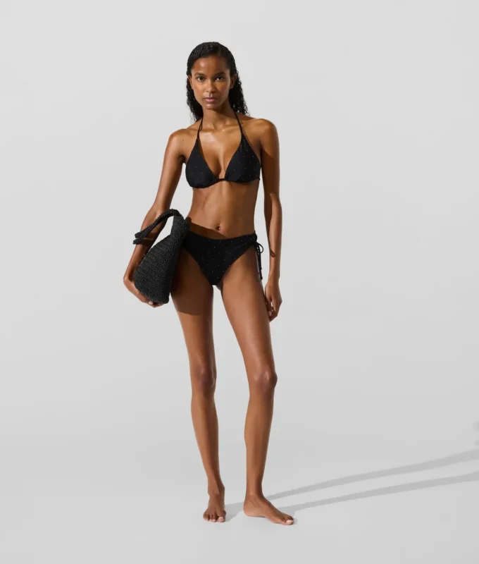 Haut de bikini à strass Ikon