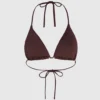 Haut de bikini triangle festonné Haut de bikini triangle festonné