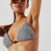 HAUT DE BIKINI TRIANGLE À RAYURES IKON HAUT DE BIKINI TRIANGLE À RAYURES IKON