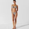 HAUT DE BIKINI TRIANGLE À RAYURES IKON HAUT DE BIKINI TRIANGLE À RAYURES IKON
