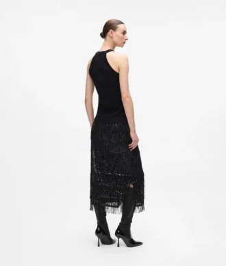 Haut dos nu orné de strass
