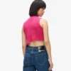 Haut en maille délavé Haut en maille délavé