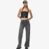 Haut en simili cuir Haut en simili cuir