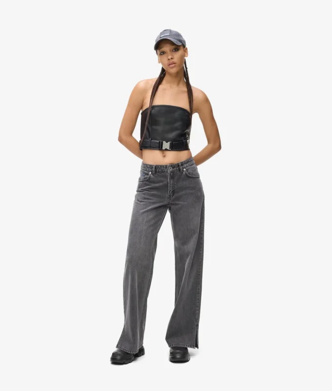 Haut en simili cuir Haut en simili cuir