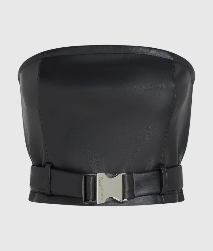 Haut en simili cuir Haut en simili cuir
