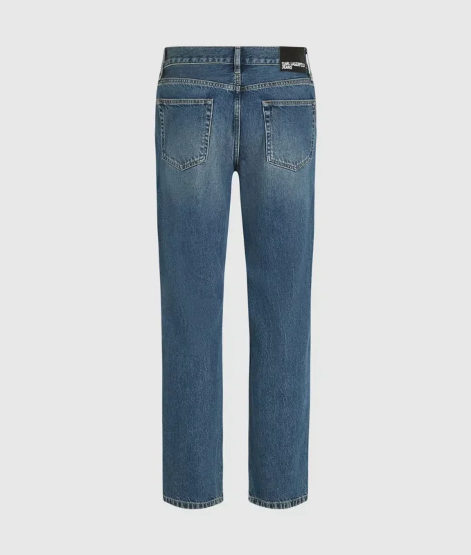 Jean droit délavé vintage Jean droit délavé vintage