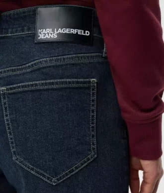 Jean droit taille haute