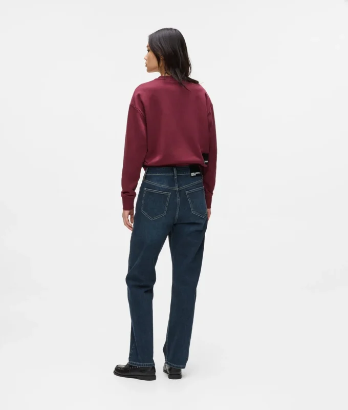 Jean droit taille haute Jean droit taille haute