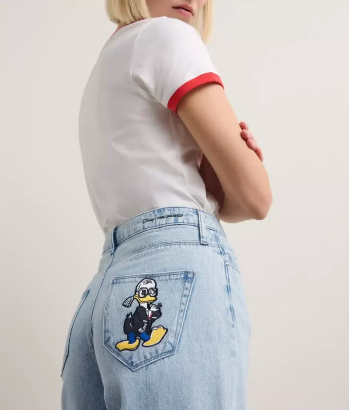 JEAN À JAMBES LARGES DISNEY X KL