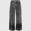 Jean large taille basse délavé Jean large taille basse délavé