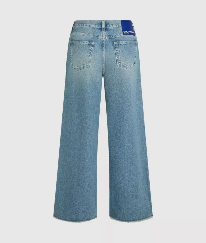 Jean taille basse à jambes larges Jean taille basse à jambes larges