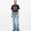 Jean évasé taille haute Jean évasé taille haute