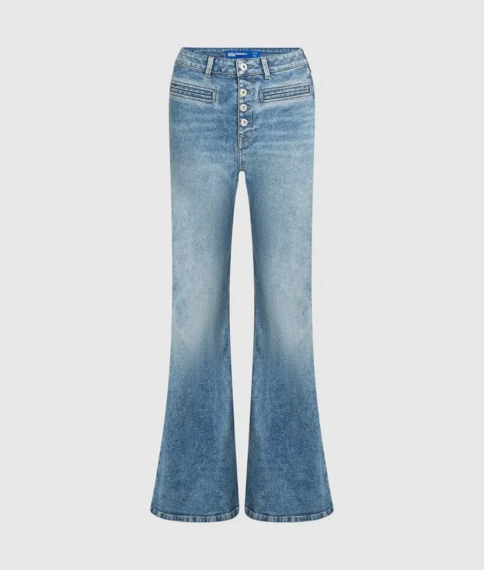 Jean évasé taille haute Jean évasé taille haute