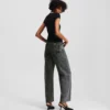 JEANS DÉTENDUS À TAILLE MOYENNE BICOLORES JEANS DÉTENDUS À TAILLE MOYENNE BICOLORES