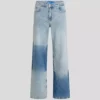 JEANS RELAXÉ À BLOCS DE COULEURS JEANS RELAXÉ À BLOCS DE COULEURS