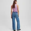 JEANS RELAX À DOUBLE CEINTURE JEANS RELAX À DOUBLE CEINTURE