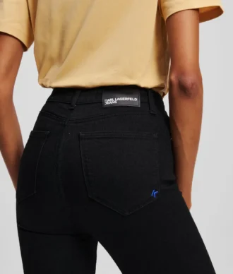 JEANS SKINNY À TAILLE HAUTE