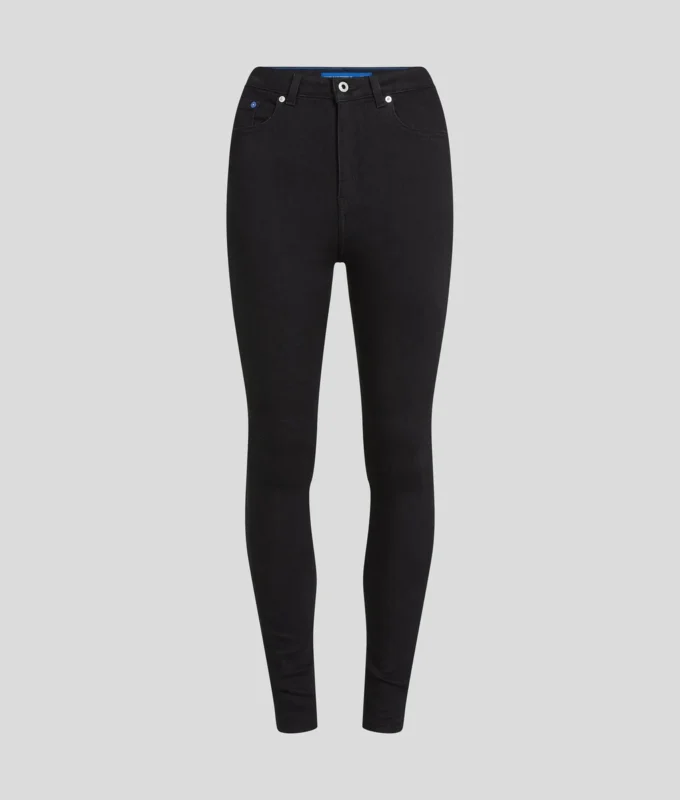 JEANS SKINNY À TAILLE HAUTE JEANS SKINNY À TAILLE HAUTE