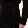 Jupe en maille à paillettes Jupe en maille à paillettes