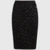 Jupe en maille à paillettes Jupe en maille à paillettes