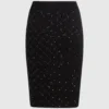 Jupe en maille à paillettes Jupe en maille à paillettes