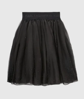 Jupe en maille strass pour fille