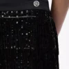 Jupe à franges et paillettes Jupe à franges et paillettes