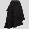 JUPE VOLUMINEUSE À VOLANTS JUPE VOLUMINEUSE À VOLANTS