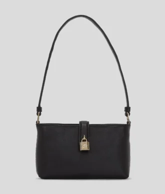 K/AUTOGRAPH PADLOCK SHOULDER POUCH