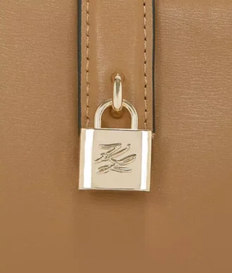 K/AUTOGRAPH PADLOCK SHOULDER POUCH