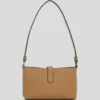 K/AUTOGRAPH PADLOCK SHOULDER POUCH