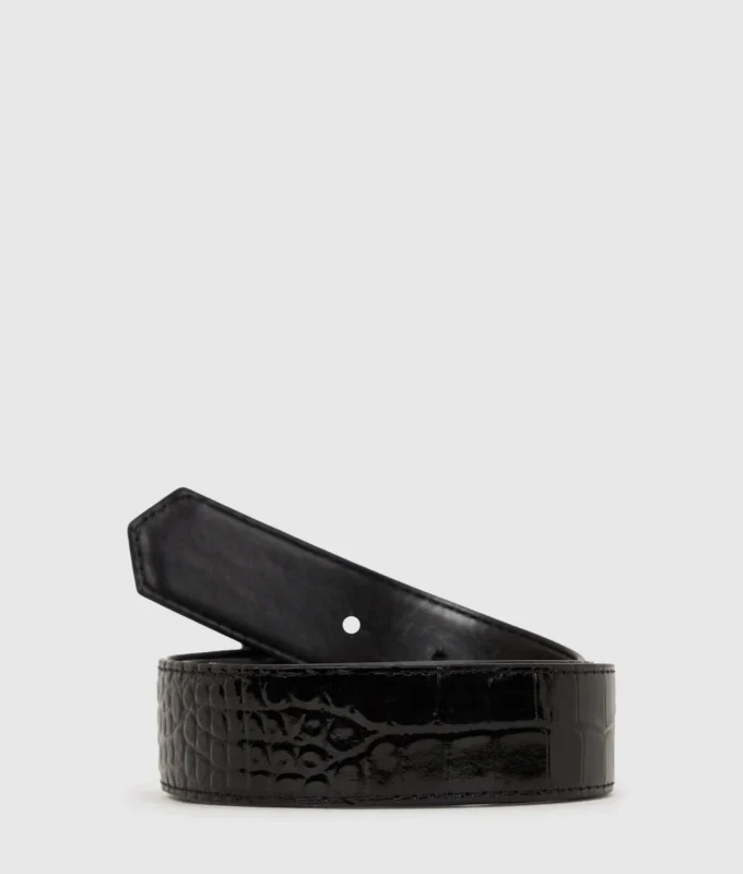 K/Ceinture effet croco Autograph K/Ceinture effet croco Autograph