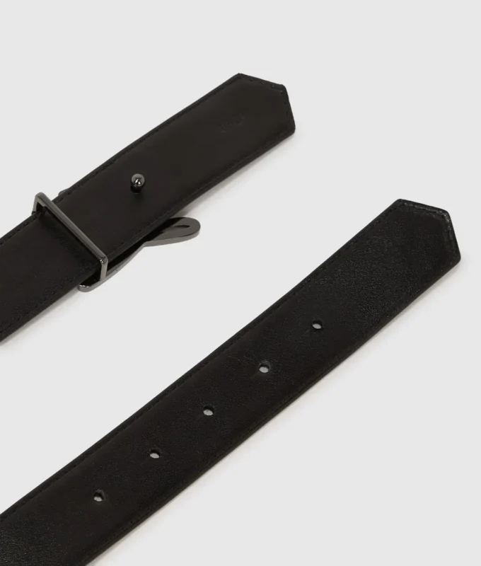 K/Ceinture effet croco Autograph K/Ceinture effet croco Autograph