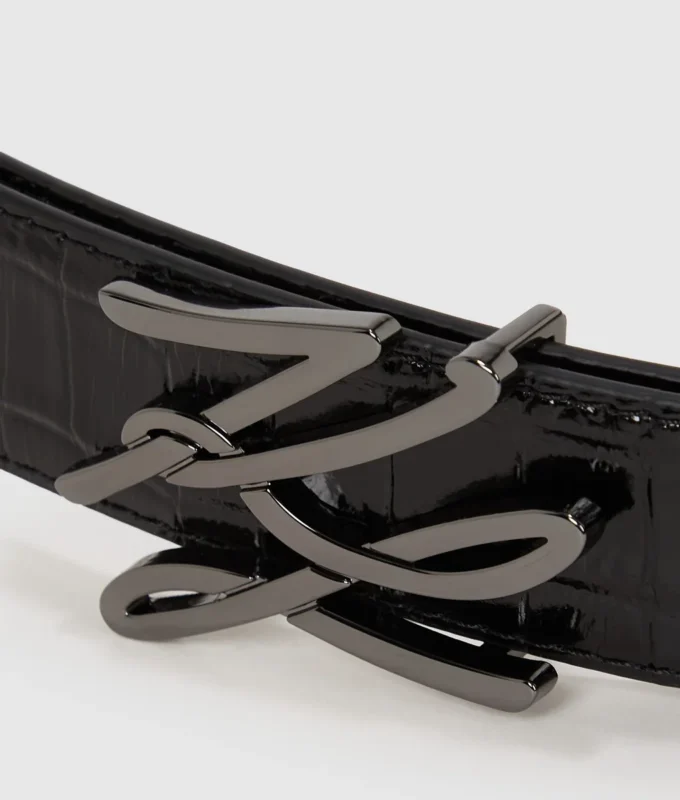 K/Ceinture effet croco Autograph K/Ceinture effet croco Autograph