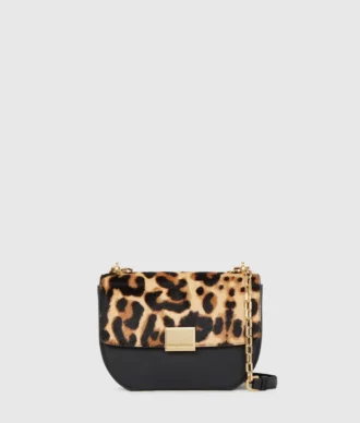 K/Forever petit sac à bandoulière léopard