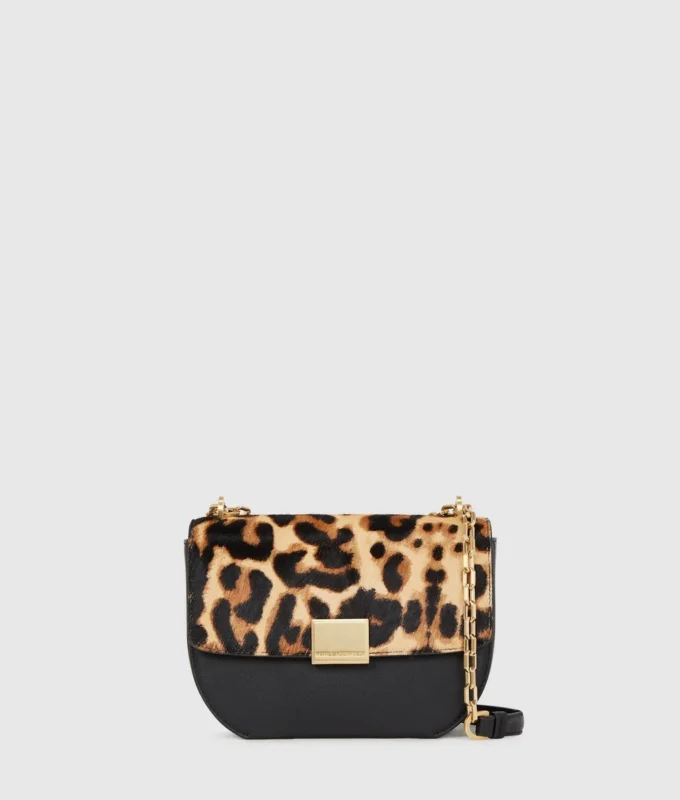 K/Forever petit sac à bandoulière léopard