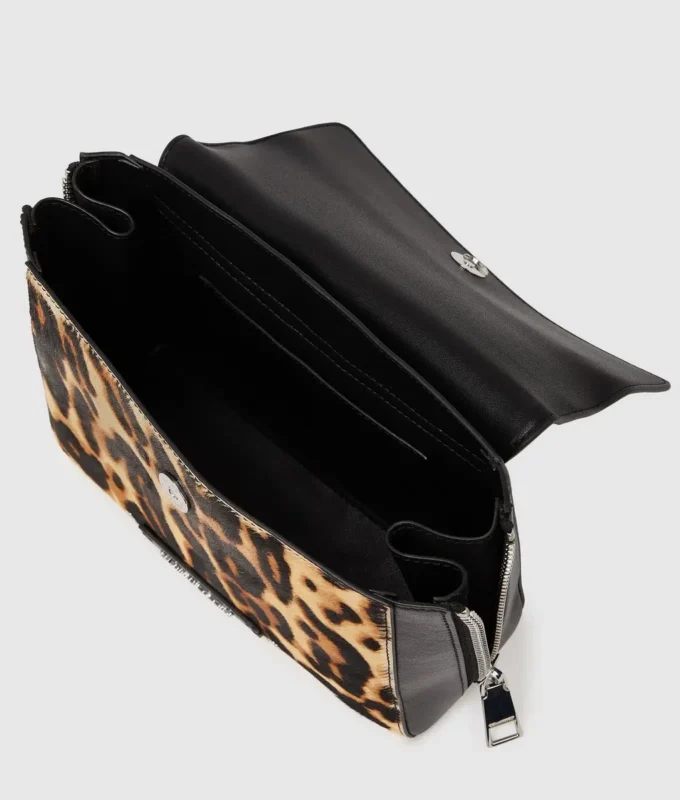 K/Petit sac léopard en cuir K/Petit sac léopard en cuir