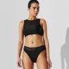 K/SIGNATURE BAS DE MAILLOT DE BAIN TAILLE HAUTE