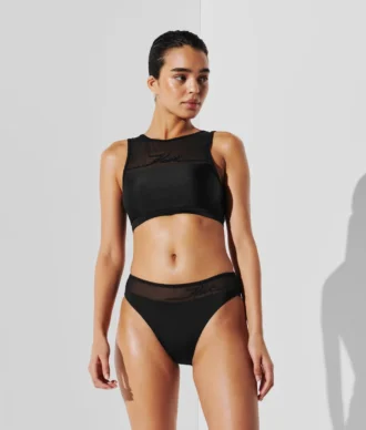 K/SIGNATURE BAS DE MAILLOT DE BAIN TAILLE HAUTE