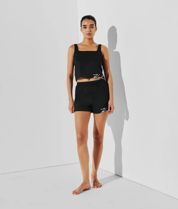 K/SIGNATURE BEACH CROP TOP K/SIGNATURE BEACH CROP TOP